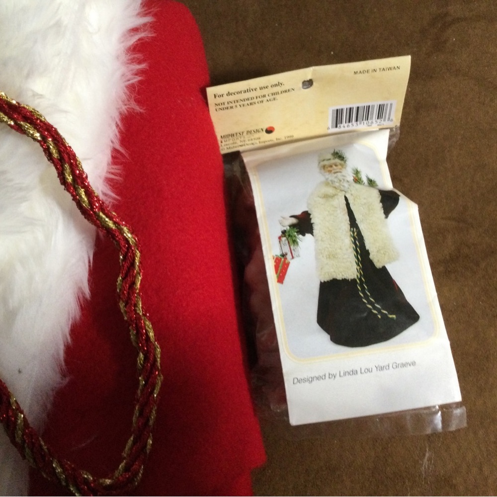DIY Santa with porcelain hands and head kit